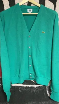 IZOD Lacoste ターコイズ カーディガン
