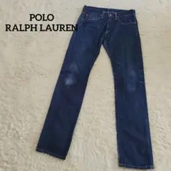 ポロラルフローレン デニムパンツ 28×30 ストレート 濃紺