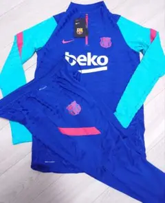 NIKE FCバルセロナ ヴェイパーニット セットアップ　日本Lサイズ