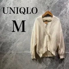 UNIQLO レディース M アイボリー ケーブルニット セーター 美品