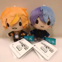 【プロジェクトセカイ】東雲彰人＆青柳冬弥 ふわぷちマスコット