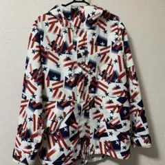 スリーレイヤーフラッグ柄フードジャケットマウンテンパーカ/Dickies