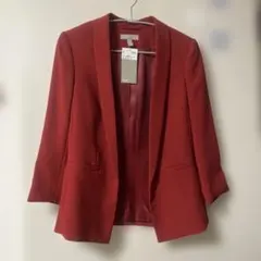 H&M テーラードジャケット レッド 32Pのサムネイル