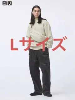 ユニクロu コーデュロイタックワイドパンツ