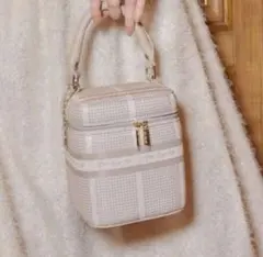 ♡herlipto HLT Jacquard Vanity Bag pink♡ - メルカリ