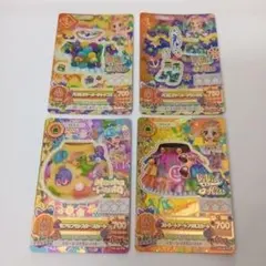 アイカツ カード プレミアムレア4枚セット PR　ポップ