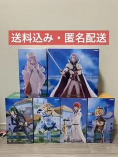 Re:ゼロ リゼロ フィギュア アナスタシア ユリウス 6点セット GIGO