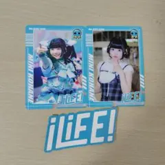 iLiFE! 虹羽みに MEGALiFE! トレーディングカード ステッカー