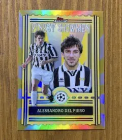 デル・ピエロ Topps Finest Showmen ユベントス - メルカリ