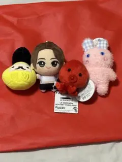 LE SSERAFIM ちびぐるみ ぬいぐるみ マスコット 4種セット