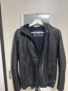 伊藤様専用 DIESEL ディーゼル　レザー　パーカー　シープスキン