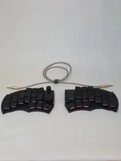 新品】keyball44互換品 動作保証ベアボーン スモークアクリル付属品