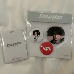 SnowMan 台北ポップアップ フォトカード&缶バッジ 宮舘涼太②
