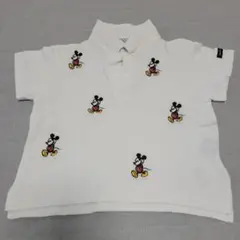 petit main ミッキーマウス ポロシャツ 90cm