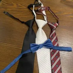 キッズ　ネクタイ4本セット