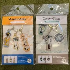 ひつじのショーン　3チャームキーホルダー