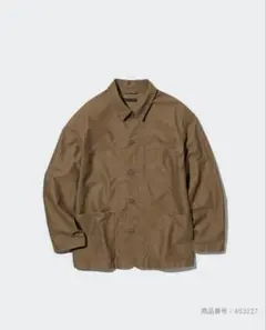 ユニクロ　ユーティリティジャケット　ブラウン　L