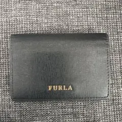 FURLA 名刺入れ ブラック