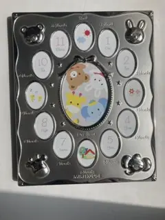 【箱無し未使用】MIKIHOUSE ミキハウス ベビーフォトフレーム 月齢フォト