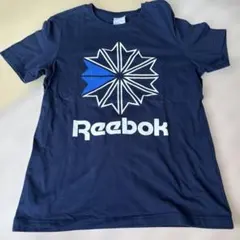 リーボック　紺色　半袖Tシャツ　サイズMのサムネイル