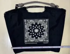 スワニー Michiko Kuge キャリーバッグ ブラック 刺繍 - メルカリ