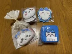 ちいかわ ハチワレ がま口・ポーチ・キーホルダー 4点セット