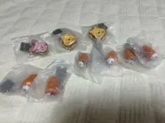 ディズニーキャラクター nuiパン ミニチュアキーチェーン　7点セット