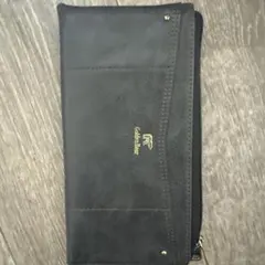 Golden Bear 黒 ジッパー付き長財布のサムネイル