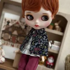 マントのコーディネート① リカちゃん服／ブライスアウトフィット