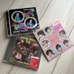 なにわ男子　HARDWORK 円盤3枚セット