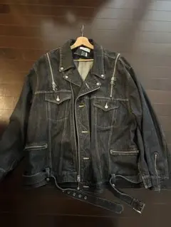 ファセッタズム　デニムジャケット　ライダースデニムジャケット　18awのサムネイル