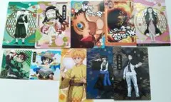 鬼滅の刃　銀だこコラボカード　ステッカー　ナムコ　まとめ売り