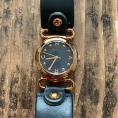 マークジェイコブス　腕時計　アナログ　ネイビー