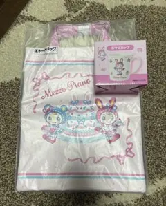 Mezzo Piano ピンクトートバッグとマグカップセット