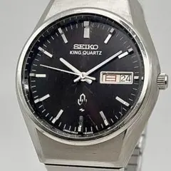 美品】セイコー クォーツ【0843-8050】ブルー【稼働品】メンズモデル 
