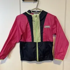 Columbia フード付きジャケット ピンク/ネイビー