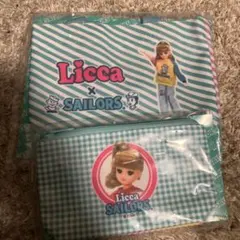 リカちゃん一番くじ　SAILORS コラボポーチセット　新品