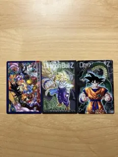 ドラゴンボール　グミカード　3枚セット
