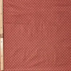 有輪商店　こうの早苗　ワインカラーの小花　１m