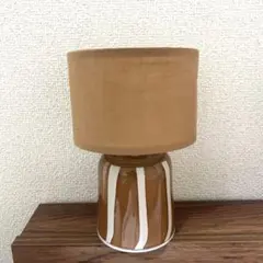 salut ストライプアートLEDライト　ブラウン