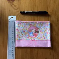 ミニーマウス 花柄ポーチ