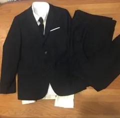フォーマルスーツ ブラック 150〜155cm