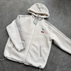 moz/L/ボア/アウター/ジャケット/ホワイト/モズ/ヘラジカ