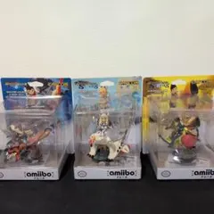 モンスターハンター ストーリーズ amiibo3点セットのサムネイル