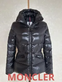 【最終値下げ】MONCLER:ブラックダウン　サイズ「1」