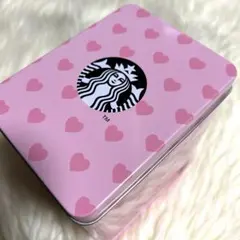スターバックス　STARBUCKS　オリガミ　2022年バレンタインハート空き缶