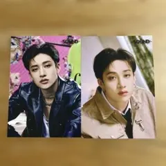 Stray kidsスキズ　The sound ラントレ　ポストカードバンチャン