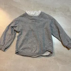 petit main グレー トレーナー 120