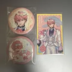 赤城ウェン Oriens マイメロ サンリオ 缶バッジ チェキ セット - メルカリ