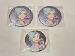 うたプリBGS 缶バッジ 藍 3点